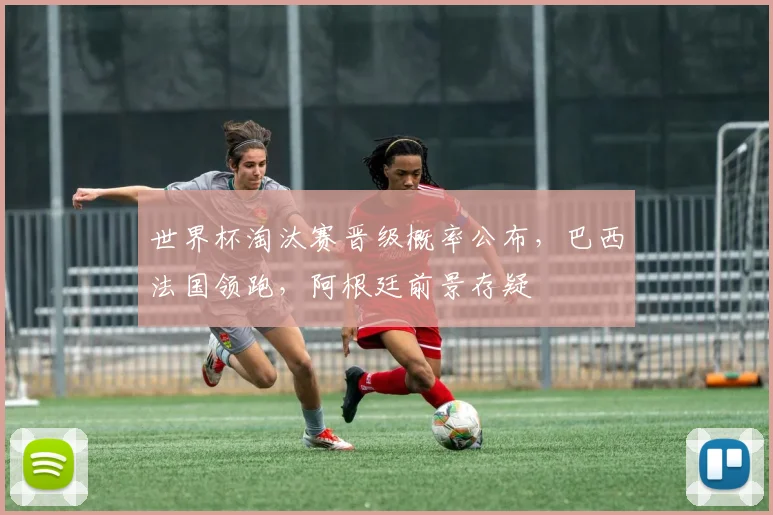 世界杯淘汰赛晋级概率公布，巴西法国领跑，阿根廷前景存疑 - 虎扑体育推荐